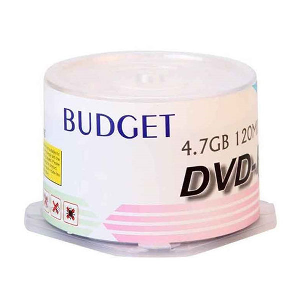 دی وی دی خام باجت مدل DVD-R بسته 50 عددی