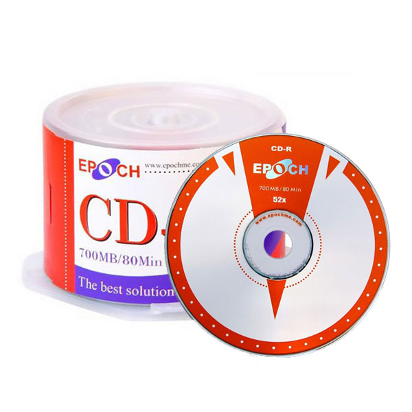 سی دی خام اپوچ مدل CD-R 52x بسته 50 عددی