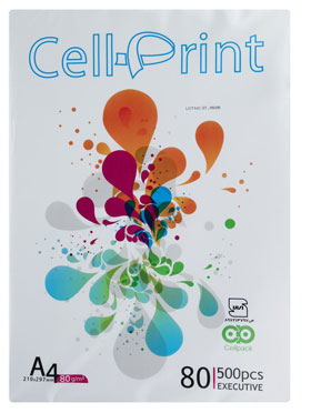کاغذ A4 سل پرینت Cell print A4 paper